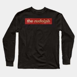 the rudolph - SIMPLE RED VINTAGE Long Sleeve T-Shirt